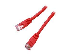Coboc CY-CAT5E-02-RD 2ft.24AWG Snagless Cat 5e Red Color 350MHz UTP Ethernet Stranded Copper Patch cord /Molded Network lan Cable Coboc CY-CAT5E-02-RD 2ft.24AWG Snagless Cat 5e Red Color 350MHz UTP Ethernet Stranded Copper Patch cord /Molded Network lan Cable