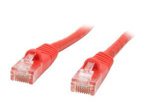 Coboc CY-CAT6-01-RD 1ft. 24AWG Snagless Cat 6 Red Color 550MHz UTP Ethernet Stranded Copper Patch cord /Molded Network lan Cable Coboc CY-CAT6-01-RD 1ft. 24AWG Snagless Cat 6 Red Color 550MHz UTP Ethernet Stranded Copper Patch cord /Molded Network lan Cable