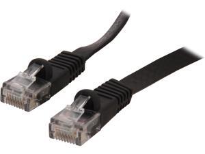 Coboc CY-CAT5E-10-Black 10ft. 30AWG Cat 5E Black Color 350MHz UTP Flat Ethernet Stranded Copper Patch cord /Molded Network lan Cable Coboc CY-CAT5E-10-Black 10ft. 30AWG Cat 5E Black Color 350MHz UTP Flat Ethernet Stranded Copper Patch cord /Molded Network lan Cable
