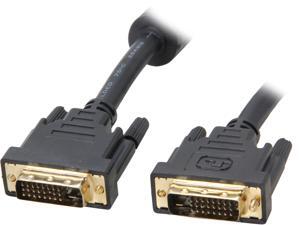 Coboc Model CO-DDMM-15-BK 15 ft.Cl2 Rated Black Color 28AWG Solid Copper Conductor DVI-D Dual-Link(24+1) Male to Male Digital Video Cable w/ Ferrite Cores,Gold Plated, Coboc Model CO-DDMM-15-BK 15 ft.Cl2 Rated Black Color 28AWG Solid Copper Conductor DVI-D Dual-Link(24+1) Male to Male Digital Video Cable w/ Ferrite Cores,Gold Plated,