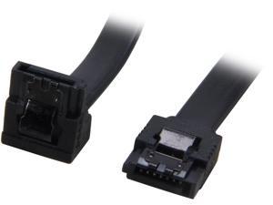 Coboc Model SC-SATA3-18-LL-BK-90 18" 90 Degree to 180 Degree SATA III 6Gb/s Data Cable w/Latch,Black Coboc Model SC-SATA3-18-LL-BK-90 18" 90 Degree to 180 Degree SATA III 6Gb/s Data Cable w/Latch,Black