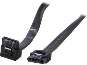 Coboc Model SC-SATA3-24-LL-BK-90 24" 90 Degree to 180 Degree SATA III 6Gb/s Data Cable w/Latch,Black Coboc Model SC-SATA3-24-LL-BK-90 24" 90 Degree to 180 Degree SATA III 6Gb/s Data Cable w/Latch,Black