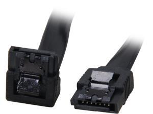 Coboc Model SC-SATA3-6-LL-BK-90 6" 90 Degree to 180 Degree SATA III 6Gb/s Data Cable w/Latch,Black Coboc Model SC-SATA3-6-LL-BK-90 6" 90 Degree to 180 Degree SATA III 6Gb/s Data Cable w/Latch,Black