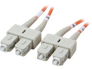 Coboc CY-OM1-SC/SC-15 49.21 ft. Orange Multimode 62.5/125 Duplex LSZH Fiber Patch Cable SC - SC,M-M Coboc CY-OM1-SC/SC-15 49.21 ft. Orange Multimode 62.5/125 Duplex LSZH Fiber Patch Cable SC - SC,M-M