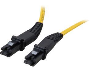 Coboc CY-OS1-2MTRJ-2 6.56 ft. Yellow Singlemode 9/125 Duplex LSZH Fiber Patch Cable MTRJ (Male) - MTRJ (Male),M-M Coboc CY-OS1-2MTRJ-2 6.56 ft. Yellow Singlemode 9/125 Duplex LSZH Fiber Patch Cable MTRJ (Male) - MTRJ (Male),M-M