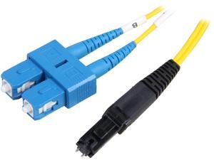 Coboc CY-OS1-MTRJ/SC-5 16.4 ft. Yellow Singlemode 9/125 Duplex LSZH Fiber Patch Cable MTRJ (Male) - SC,M-M Coboc CY-OS1-MTRJ/SC-5 16.4 ft. Yellow Singlemode 9/125 Duplex LSZH Fiber Patch Cable MTRJ (Male) - SC,M-M