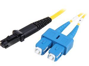 Coboc CY-OS1-MTRJ/SC-FMM-3 9.84 ft. Yellow Singlemode 9/125 Duplex LSZH Fiber Patch Cable MTRJ (Female) - SC,F-M Coboc CY-OS1-MTRJ/SC-FMM-3 9.84 ft. Yellow Singlemode 9/125 Duplex LSZH Fiber Patch Cable MTRJ (Female) - SC,F-M