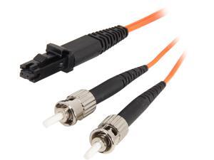 Coboc CY-OM1-MTRJ/ST-FMM-3 9.84 ft. Orange Multimode 62.5/125 Duplex LSZH Fiber Patch Cable MTRJ (Female)- ST,F-M Coboc CY-OM1-MTRJ/ST-FMM-3 9.84 ft. Orange Multimode 62.5/125 Duplex LSZH Fiber Patch Cable MTRJ (Female)- ST,F-M