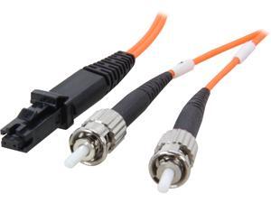 Coboc CY-OM1-MTRJST-FMM-10 32.81 ft. Orange Multimode 62.5/125 Duplex LSZH Fiber Patch Cable MTRJ (Female)- ST,F-M Coboc CY-OM1-MTRJST-FMM-10 32.81 ft. Orange Multimode 62.5/125 Duplex LSZH Fiber Patch Cable MTRJ (Female)- ST,F-M