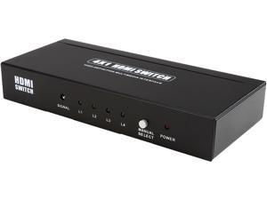 Coboc HA-HMSW-4X1 4 Port 4 in 1 out Certified HDMI V1.4 Amplified Switch switcher w/ 3D HDCP 1080P Support,with IR Remote Coboc HA-HMSW-4X1 4 Port 4 in 1 out Certified HDMI V1.4 Amplified Switch switcher w/ 3D HDCP 1080P Support,with IR Remote