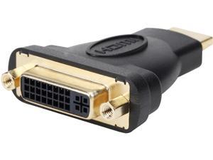 Coboc EA-AD-HDMI2DVI-MF Black Color HDMI Male to Dual link DVI-I(24+5) Female Digital Video Adatper,Gold Plated, M-F Coboc EA-AD-HDMI2DVI-MF Black Color HDMI Male to Dual link DVI-I(24+5) Female Digital Video Adatper,Gold Plated, M-F