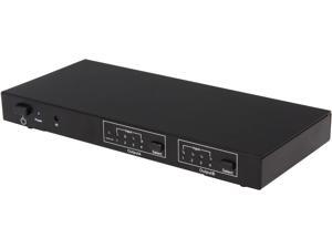 Coboc HM-MATRIX-4X2 2 Ports 4 in 2 out Amplified 4x2 Ture Matrix HDMI® Switcher & Splitter w/ 3D HDCP 1080P and IR Remote,Extract SPDIF Digital Surround(5.1CH) or Stereo(2.0CH)) Audio Output Coboc HM-MATRIX-4X2 2 Ports 4 in 2 out Amplified 4x2 Ture Matrix HDMI® Switcher & Splitter w/ 3D HDCP 1080P and IR Remote,Extract SPDIF Digital Surround(5.1CH) or Stereo(2.0CH)) Audio Output