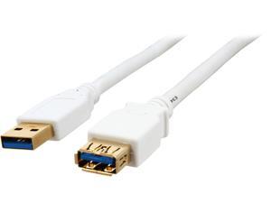 Coboc CY-U3-AAMF-15-WH White SuperSpeed 5Gbps USB 3.0 A Male to A Female Extension Cable,Gold Plated,White Coboc CY-U3-AAMF-15-WH White SuperSpeed 5Gbps USB 3.0 A Male to A Female Extension Cable,Gold Plated,White