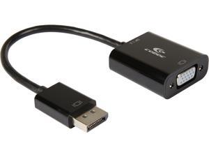 Coboc DP122VGA-6-BK 6" DisplayPort 1.2 to VGA 1080p 1920 x 1200 Active Converter Adapter, AMD ATI Eyefinity Compatible Coboc DP122VGA-6-BK 6" DisplayPort 1.2 to VGA 1080p 1920 x 1200 Active Converter Adapter, AMD ATI Eyefinity Compatible