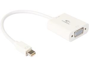 Coboc MDP122HDV-6-WH 6" mini DisplayPort 1.2 (Thunderbolt) to VGA 1080p 1920 x 1200 Active Converter Adapter, AMD ATI Eyefinify Compatible Coboc MDP122HDV-6-WH 6" mini DisplayPort 1.2 (Thunderbolt) to VGA 1080p 1920 x 1200 Active Converter Adapter, AMD ATI Eyefinify Compatible