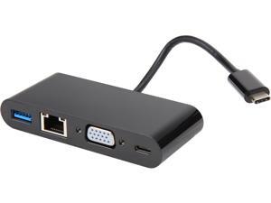 Coboc USBC-VGARJ45PD USB-C Multiport Adapter,USB-C to VGA 1080p+ USB 3.0+ RJ45 1000Mbps Gigabit Ethernet+ USB-C 60W PD Charging Port Hub Converter for MacBook Pro, MacBook, Chromebook Pixel, Yoga 920, Coboc USBC-VGARJ45PD USB-C Multiport Adapter,USB-C to VGA 1080p+ USB 3.0+ RJ45 1000Mbps Gigabit Ethernet+ USB-C 60W PD Charging Port Hub Converter for MacBook Pro, MacBook, Chromebook Pixel, Yoga 920,
