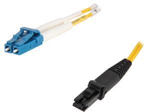 Coboc CY-OS1-MTRJ/LC-FMM-2 6.56 ft. Yellow Singlemode 9/125 Duplex LSZH Fiber Patch Cable MTRJ (Female) - LC,F-M Coboc CY-OS1-MTRJ/LC-FMM-2 6.56 ft. Yellow Singlemode 9/125 Duplex LSZH Fiber Patch Cable MTRJ (Female) - LC,F-M