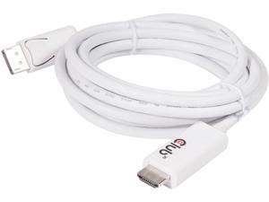 Club3D CAC-1073 DisplayPort 1.2 Cable to HDMI 2.0 Active Adapter Club3D CAC-1073 DisplayPort 1.2 Cable to HDMI 2.0 Active Adapter