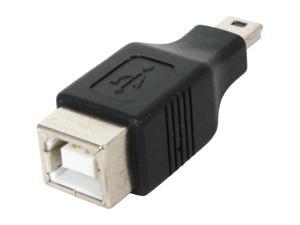 Kaybles AD-USB-BF-MINIBM USB B Female to Mini USB B (5pin) Male Adapter Black Kaybles AD-USB-BF-MINIBM USB B Female to Mini USB B (5pin) Male Adapter Black
