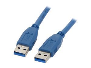 Kaybles 3ft USB3-MM-3 3 ft. Blue USB 3.0 A Male to A Male Cable 3 feet - OEM Kaybles 3ft USB3-MM-3 3 ft. Blue USB 3.0 A Male to A Male Cable 3 feet - OEM