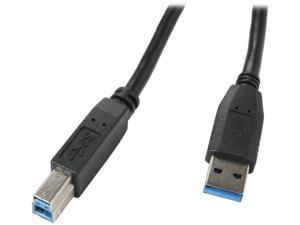 Kaybles USB3-AB-15FT 15 ft. Black USB 3.0 A Male to B Male Cable in Black Color 15 feet - OEM Kaybles USB3-AB-15FT 15 ft. Black USB 3.0 A Male to B Male Cable in Black Color 15 feet - OEM