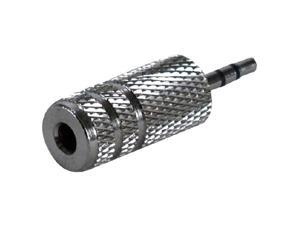 QVS CC399C 3.5MM to 2.5MM F/M Mini-Stereo Speaker Adapter QVS CC399C 3.5MM to 2.5MM F/M Mini-Stereo Speaker Adapter