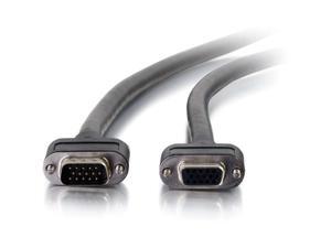C2G 50235 Select VGA Video Extension Cable VGA Male to VGA Female, In-Wall CMG-Rated, Black (1 Foot, 0.30 Meters) C2G 50235 Select VGA Video Extension Cable VGA Male to VGA Female, In-Wall CMG-Rated, Black (1 Foot, 0.30 Meters)