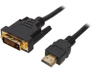 Nippon Labs DVI 3 HDMI 10 ft. HDMI Male to DVI-D Adapter Cable with Gold-plated Connector, Black Nippon Labs DVI 3 HDMI 10 ft. HDMI Male to DVI-D Adapter Cable with Gold-plated Connector, Black