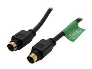 Nippon Labs 3 ft. Din4 Coaxial S-VIDEO 3ft Cable M/M Model SVHS-3MM 3 feet Nippon Labs 3 ft. Din4 Coaxial S-VIDEO 3ft Cable M/M Model SVHS-3MM 3 feet