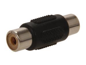 Nippon Labs RCA-1F1F RCA Female to Female Coupler Extention Adapter, Black Nippon Labs RCA-1F1F RCA Female to Female Coupler Extention Adapter, Black