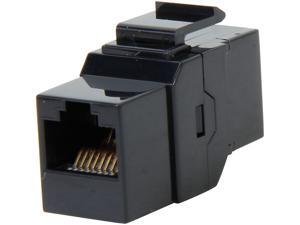 Nippon Labs IC-C5E2-BK Cat 5e RJ45 8P8C Female to Female Telephone Inline Coupler Extender, Black Nippon Labs IC-C5E2-BK Cat 5e RJ45 8P8C Female to Female Telephone Inline Coupler Extender, Black