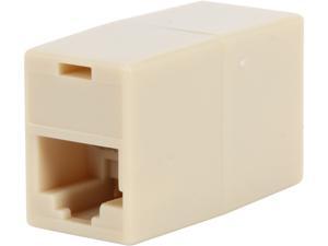 Nippon Labs IC-88FF-S RJ45 8P8C Female to Female Straight Telephone Inline Coupler Extender, White Nippon Labs IC-88FF-S RJ45 8P8C Female to Female Straight Telephone Inline Coupler Extender, White