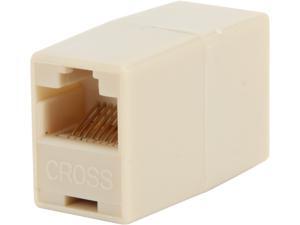 Nippon Labs IC-88FF-R RJ45 8P8C Female to Female Reverse Telephone Inline Coupler Extender, White Nippon Labs IC-88FF-R RJ45 8P8C Female to Female Reverse Telephone Inline Coupler Extender, White