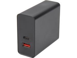 Coboc PDPW51UCUA USB C Charger, 2-port 51W USB Wall Charger with Type-C 39W Power Delivery PD Charger Station for 2017 MacBook Pro, Pixel 2/ Pixel/ Pixel XL Galaxy Note 8/ S8/ S9 Plus, Black Coboc PDPW51UCUA USB C Charger, 2-port 51W USB Wall Charger with Type-C 39W Power Delivery PD Charger Station for 2017 MacBook Pro, Pixel 2/ Pixel/ Pixel XL Galaxy Note 8/ S8/ S9 Plus, Black