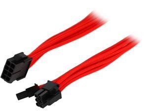 Phanteks PH-CB8V_RD 1.64 ft. (0.50 m) 8 to 8 (6+2) Pin VGA Premium Sleeved Extension cable Phanteks PH-CB8V_RD 1.64 ft. (0.50 m) 8 to 8 (6+2) Pin VGA Premium Sleeved Extension cable
