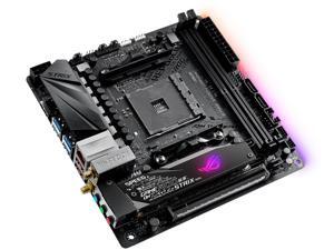 ASUS ROG Strix X470-I Gaming AM4 AMD X470 SATA 6Gb/s USB 3.1 HDMI Mini ITX AMD Motherboard ASUS ROG Strix X470-I Gaming AM4 AMD X470 SATA 6Gb/s USB 3.1 HDMI Mini ITX AMD Motherboard