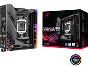 ASUS ROG Strix Z390-I Gaming Motherboard LGA1151 (Intel 8th and 9th Gen) Mini ITX (mITX) DDR4 DP HDMI M.2 USB 3.1 Gen2 Onboard 802.11 ac Wi-Fi ASUS ROG Strix Z390-I Gaming Motherboard LGA1151 (Intel 8th and 9th Gen) Mini ITX (mITX) DDR4 DP HDMI M.2 USB 3.1 Gen2 Onboard 802.11 ac Wi-Fi