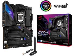 ASUS ROG STRIX Z590-E GAMING WIFI LGA 1200 Intel Z590 SATA 6Gb/s ATX Intel Motherboard ASUS ROG STRIX Z590-E GAMING WIFI LGA 1200 Intel Z590 SATA 6Gb/s ATX Intel Motherboard