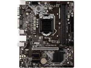 MSI H310M PRO-VD LGA 1151 (300 Series) Intel H310 SATA 6Gb/s Micro ATX Intel Motherboard MSI H310M PRO-VD LGA 1151 (300 Series) Intel H310 SATA 6Gb/s Micro ATX Intel Motherboard