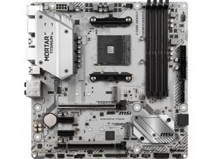 MSI B450M MORTAR TITANIUM AM4 AMD B450 SATA 6Gb/s USB 3.1 HDMI AMD Motherboard MSI B450M MORTAR TITANIUM AM4 AMD B450 SATA 6Gb/s USB 3.1 HDMI AMD Motherboard