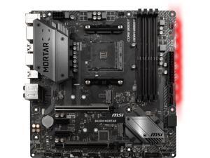 MSI B450M MORTAR AM4 AMD B450 SATA 6Gb/s USB 3.1 HDMI AMD Motherboard MSI B450M MORTAR AM4 AMD B450 SATA 6Gb/s USB 3.1 HDMI AMD Motherboard