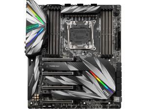 MSI MEG X299 CREATION LGA 2066 Intel X299 SATA 6Gb/s USB 3.1 Extended ATX Intel Motherboard MSI MEG X299 CREATION LGA 2066 Intel X299 SATA 6Gb/s USB 3.1 Extended ATX Intel Motherboard