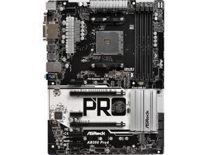 ASRock AB350 Pro4 AM4 AMD Promontory B350 SATA 6Gb/s USB 3.1 HDMI ATX AMD Motherboard ASRock AB350 Pro4 AM4 AMD Promontory B350 SATA 6Gb/s USB 3.1 HDMI ATX AMD Motherboard