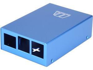 Micro Connectors RAS-PCS03-BL Aluminum Raspberry Pi 3 Model B/B+ Case (Blue) Micro Connectors RAS-PCS03-BL Aluminum Raspberry Pi 3 Model B/B+ Case (Blue)