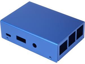 Micro Connectors RAS-03BLPWR-PI Aluminum Raspberry Pi 3 Case for Model B/B+ with UL Approved On/Off Switch 5V/2.5A Power Adapter Micro Connectors RAS-03BLPWR-PI Aluminum Raspberry Pi 3 Case for Model B/B+ with UL Approved On/Off Switch 5V/2.5A Power Adapter
