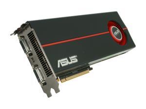 ASUS Radeon HD 5970 DirectX 11 EAH5970/2DIS/2GD5 2GB 512 (256 x 2)-Bit GDDR5 PCI Express 2.1 x16 HDCP Ready CrossFireX Support Dual GPU Onboard CrossFire Video Card w/ Eyefinity ASUS Radeon HD 5970 DirectX 11 EAH5970/2DIS/2GD5 2GB 512 (256 x 2)-Bit GDDR5 PCI Express 2.1 x16 HDCP Ready CrossFireX Support Dual GPU Onboard CrossFire Video Card w/ Eyefinity