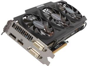 GIGABYTE Radeon R9 270X DirectX 11 GV-R927XOC-2GD 2GB 256-Bit GDDR5 PCI Express 3.0 HDCP Ready CrossFireX Support Video Card GIGABYTE Radeon R9 270X DirectX 11 GV-R927XOC-2GD 2GB 256-Bit GDDR5 PCI Express 3.0 HDCP Ready CrossFireX Support Video Card