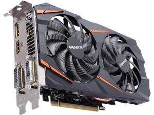 GIGABYTE GeForce GTX 1060 DirectX 12 GV-N1060WF2OC-3GD 3GB 192-Bit GDDR5 PCI Express 3.0 x16 ATX Video Card GIGABYTE GeForce GTX 1060 DirectX 12 GV-N1060WF2OC-3GD 3GB 192-Bit GDDR5 PCI Express 3.0 x16 ATX Video Card