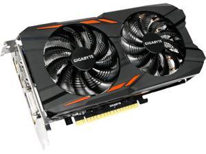 GIGABYTE GeForce GTX 1050 Ti DirectX 12 GV-N105TWF2OC-4GD 4GB 128-Bit GDDR5 PCI Express 3.0 x16 ATX Video Card GIGABYTE GeForce GTX 1050 Ti DirectX 12 GV-N105TWF2OC-4GD 4GB 128-Bit GDDR5 PCI Express 3.0 x16 ATX Video Card