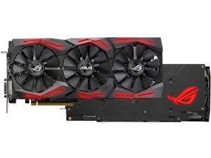 ASUS ROG Strix Radeon RX 580 O8G Gaming OC Edition GDDR5 DP HDMI DVI VR Ready AMD Graphics Card with RGB Lighting (ROG-STRIX-RX580-O8G-GAMING) ASUS ROG Strix Radeon RX 580 O8G Gaming OC Edition GDDR5 DP HDMI DVI VR Ready AMD Graphics Card with RGB Lighting (ROG-STRIX-RX580-O8G-GAMING)